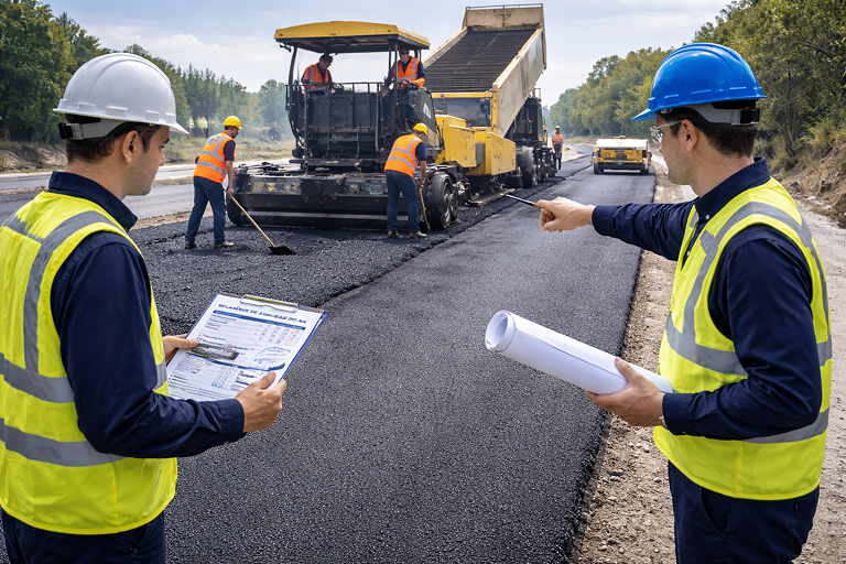 Execução de Pavimentação